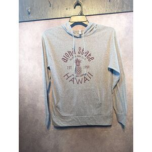 Aloha State Hawaii lightweight pullover hoodie small